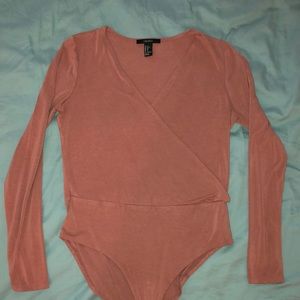 Blush pink bodysuit